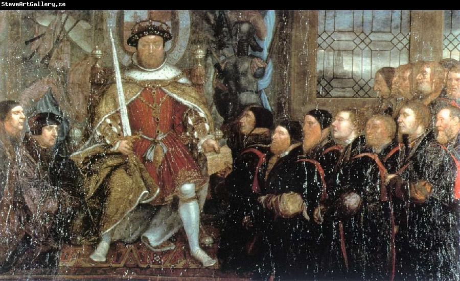 HOLBEIN, Hans the Younger Henry VIII and the Barber Surgeons sf